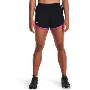 Under Armour Women Fly-By 2. 0 Running Shorts Built-in Brief Charcoal XS,$25 NWT